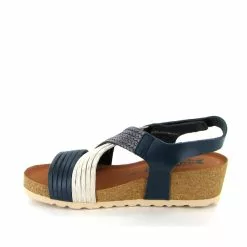 Mephisto Nu Pieds Et Sandales Renza Bleu -La Maison Soldes Magasin E156901 3