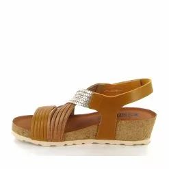 Mephisto Nu Pieds Et Sandales Renza Jaune -La Maison Soldes Magasin E157001 3