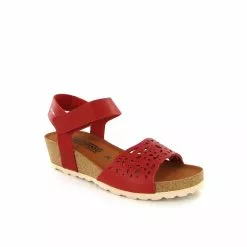 Mephisto Nu Pieds Et Sandales Raphaela Rouge