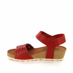 Mephisto Nu Pieds Et Sandales Raphaela Rouge -La Maison Soldes Magasin E157201 3