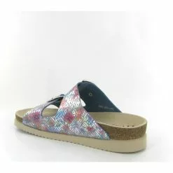 Mephisto Mules Hester Bleu 6 Mephisto Mules Hester Bleu -La Maison Soldes Magasin E157501 3