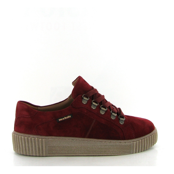 Mephisto Mobils Lacets Edena Rouge 2 Mephisto Mobils Lacets Edena Rouge â Image 2