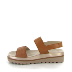 Mephisto Nu Pieds Et Sandales Dominica Marron -La Maison Soldes Magasin E198602 3