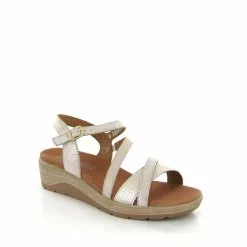 Mephisto Nu Pieds Et Sandales Calypso Beige