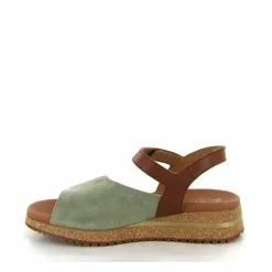 Mephisto Nu Pieds Et Sandales Joy Kaki -La Maison Soldes Magasin E199001 3