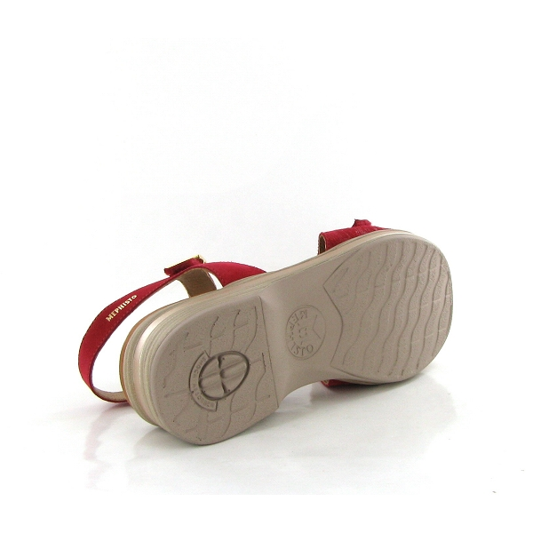 Mephisto Nu Pieds Et Sandales Felina Rouge 4 Mephisto Nu Pieds Et Sandales Felina Rouge â Image 4