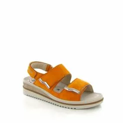 Mephisto Mobils Nu Pieds Et Sandales Darcie Jaune