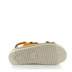 Mephisto Mobils Nu Pieds Et Sandales Darcie Jaune -La Maison Soldes Magasin E199701 4
