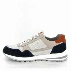 Mephisto Sneakers Bradley Blanc -La Maison Soldes Magasin E201001 3