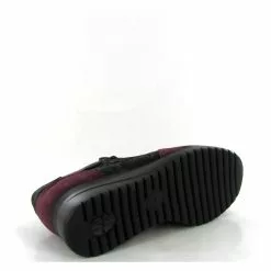 Mephisto Lacets Iasmina Bordeaux -La Maison Soldes Magasin E241102 4