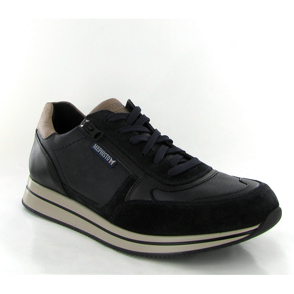 Mephisto Lacets Gilford Bleu 1 Mephisto Lacets Gilford Bleu