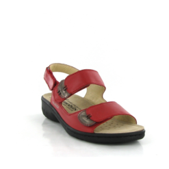 Mephisto Mobils Nu Pieds Et Sandales Getha Rouge