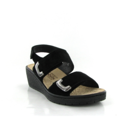 Mephisto Mobils Nu Pieds Et Sandales Pam Chic Noir