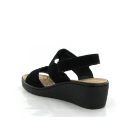 Mephisto Mobils Nu Pieds Et Sandales Pam Chic Noir -La Maison Soldes Magasin E282301 3