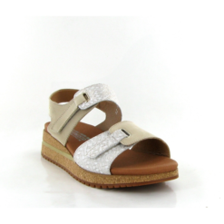 Mephisto Nu Pieds Et Sandales Jade Blanc