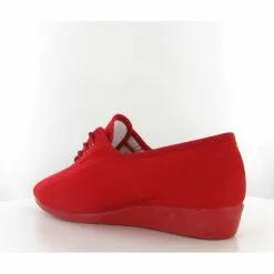 La Maison De L Espadrille Fermees 2336 Delave Rouge -La Maison Soldes Magasin W001203 3